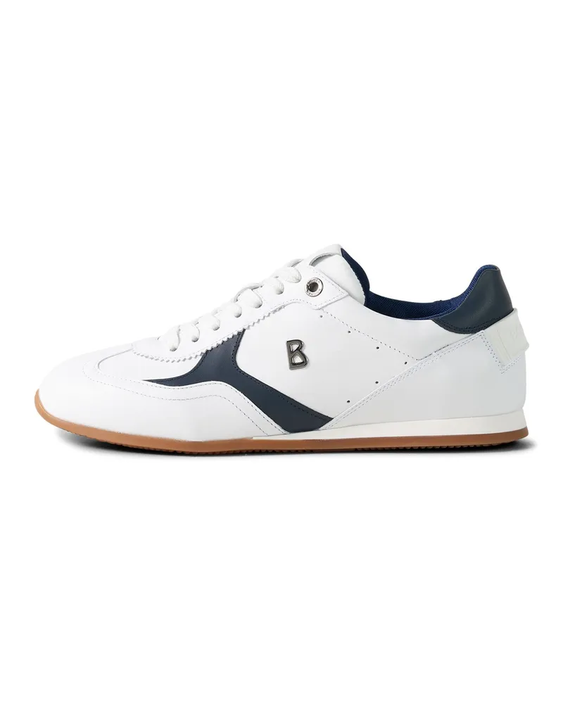 Bogner Sneaker Monza für Herren - Weiß/Navy-Blau Weiß