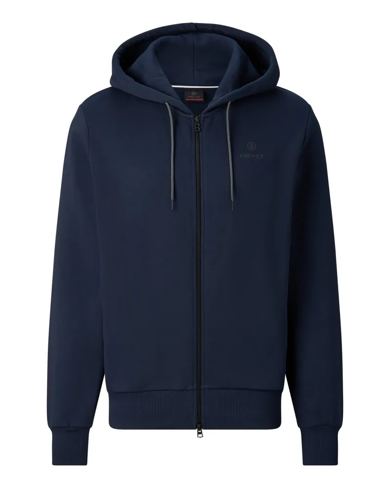 Bogner Fire & Ice Baumwoll-Hoodie-Sweatjacke Corbell für Herren - Navy Navy