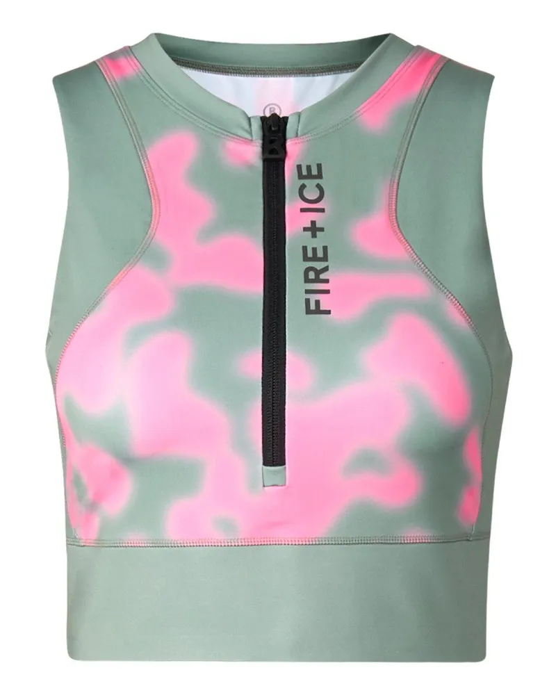 Bogner Fire & Ice Funktions-Top Celeste für Damen - Eukalyptus/Pink Eukalyptus