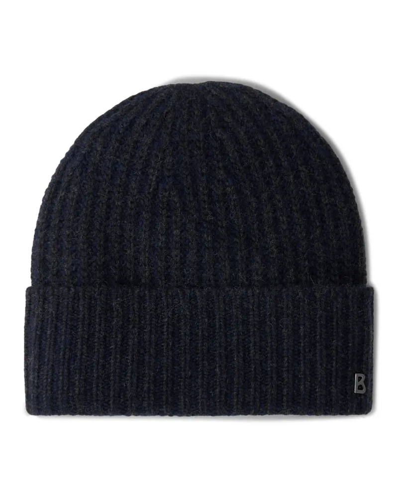 Bogner Mütze Rex für Herren - Navy-Blau/Anthrazit Navy-blau