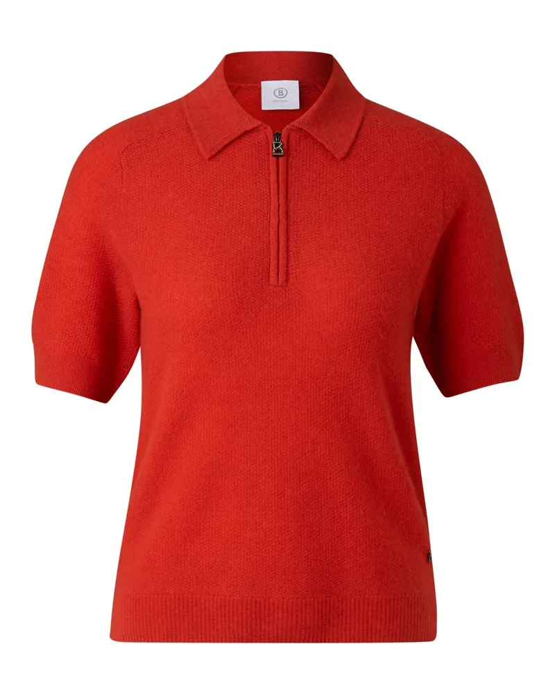 Bogner Strick-Polo-Shirt Shari für Damen - Rot Rot
