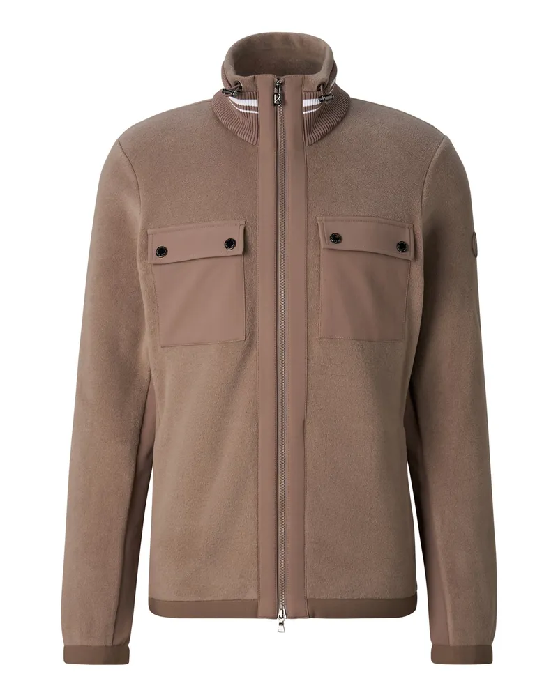 Bogner Midlayer-Fleecejacke Gaston für Herren - Hazel Hazel