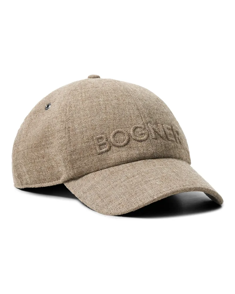 Bogner Schurwoll-Cap Ralf für Herren - Taupe Taupe
