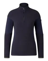 Bogner Fleece-Shirt Becky für Damen - Navy-Blau Navy-blau