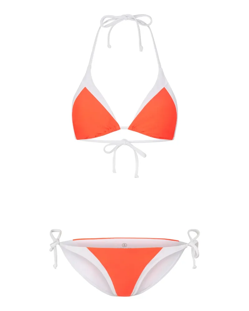 Bogner Fire & Ice Bikini Baila für Damen - Koralle/Weiß Koralle