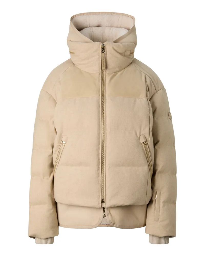 Bogner Flanell-Steppjacke Moja für Damen - Camel Camel
