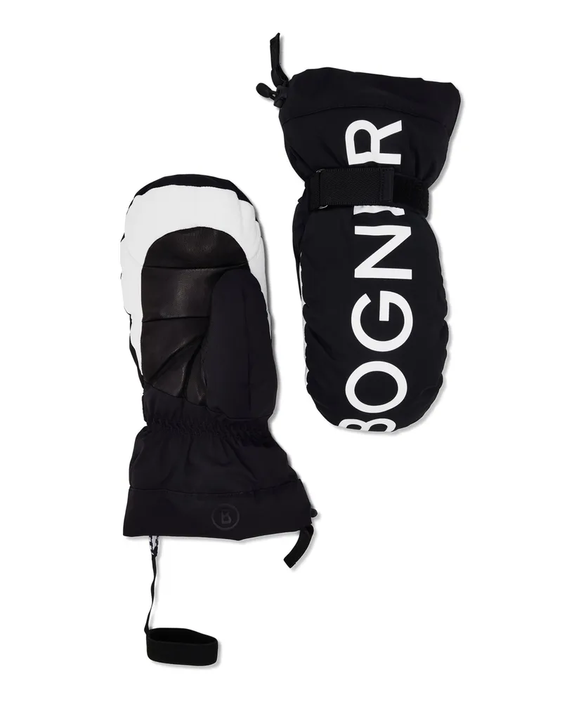 Bogner Handschuhe Orella für Damen - Schwarz/Off-White Schwarz
