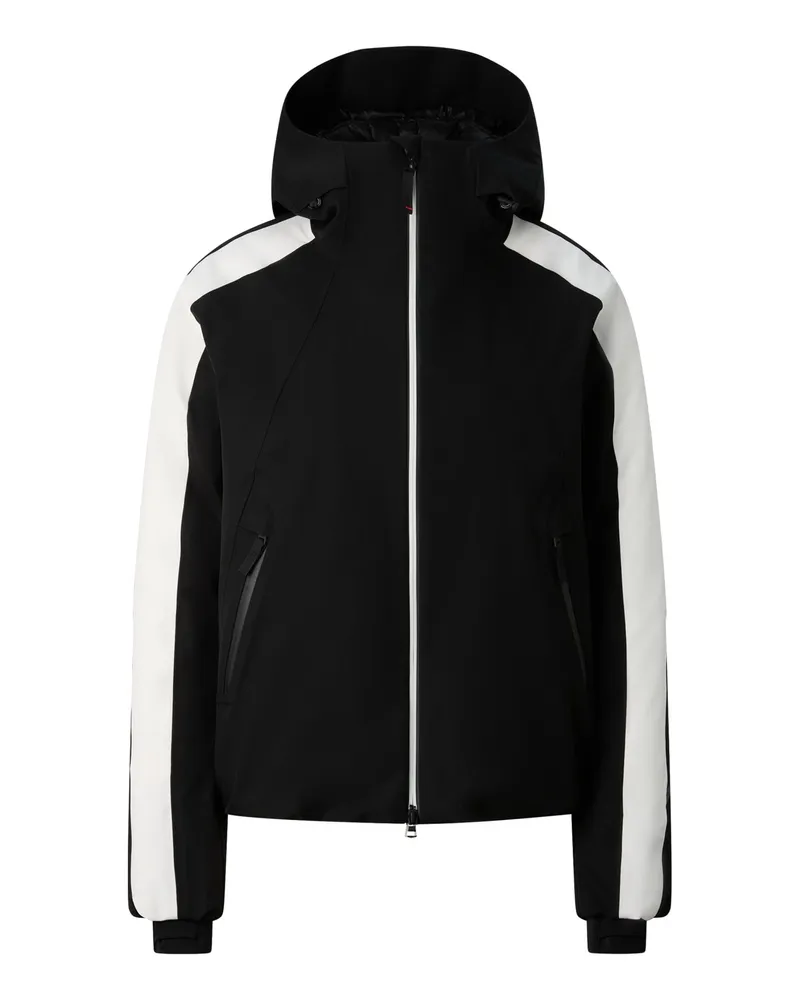 Bogner Fire & Ice Skijacke Tace für Damen - Schwarz/Weiß Schwarz