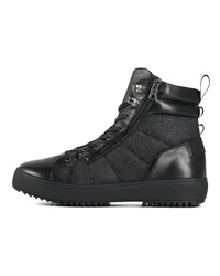 Bogner Schnürboots Anchorage mit Spikes für Herren - Schwarz Schwarz