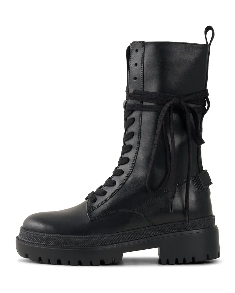 Bogner Schnürboots Chesa Alpina für Damen - Schwarz Schwarz