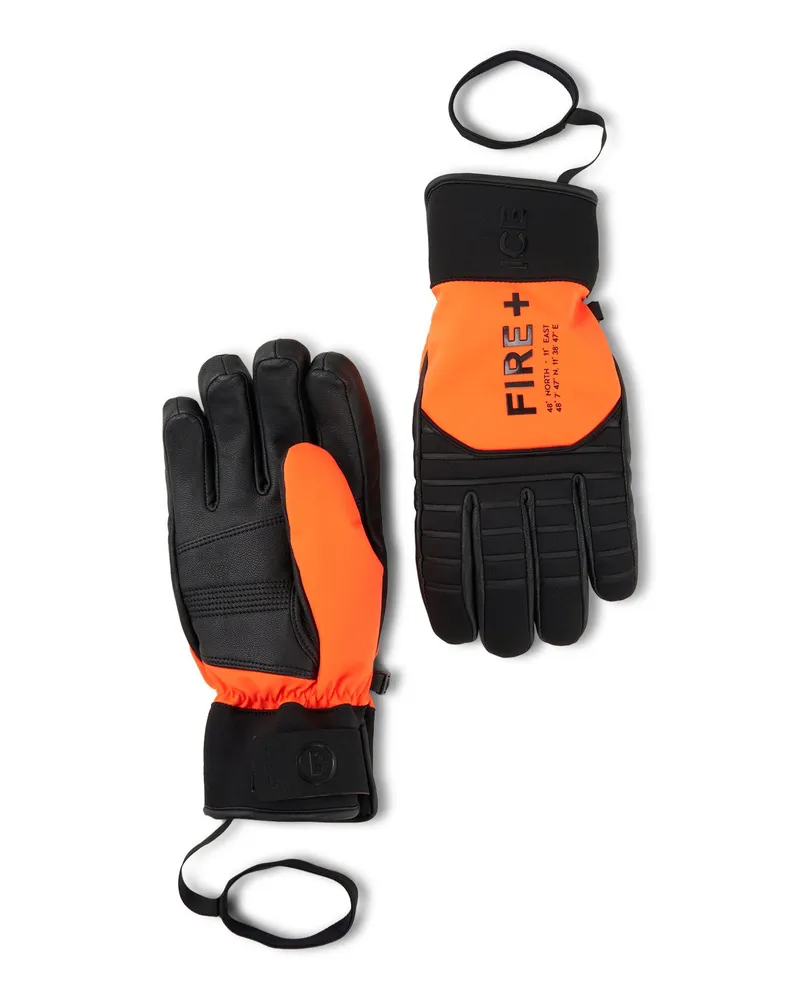 Bogner Fire & Ice Handschuhe Erko - Orange/Schwarz Orange