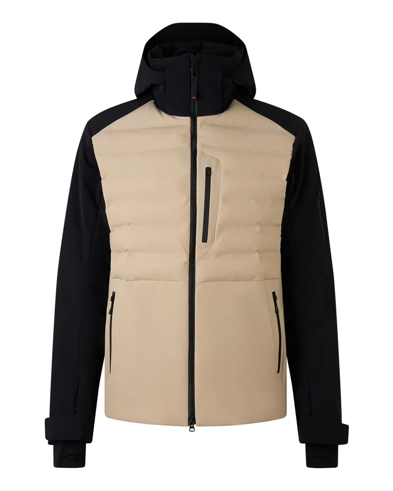 Bogner Fire & Ice Skijacke Ivo für Herren - Beige/Schwarz Beige