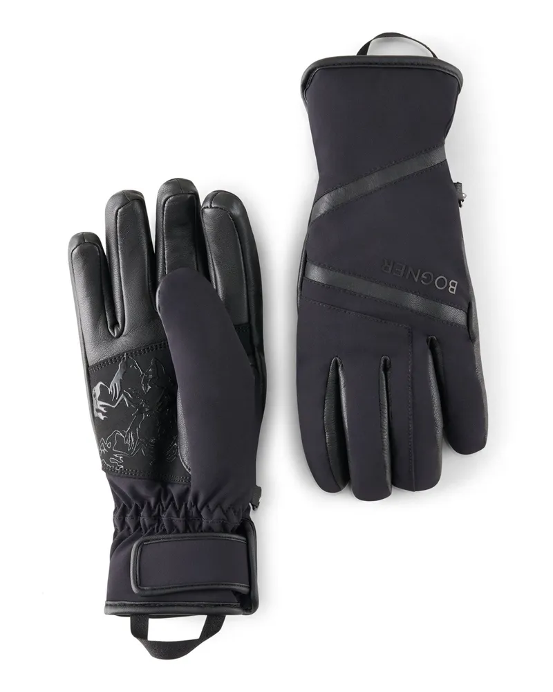 Bogner Handschuhe Hilla für Damen - Schwarz Schwarz