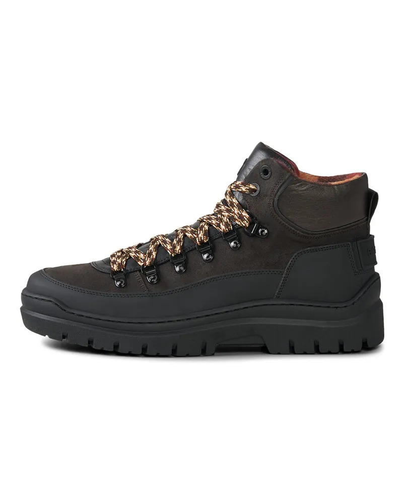Bogner Mid Boots Bansko mit Spikes für Herren - Chocolate Chocolate