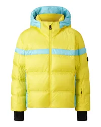 Bogner Kids Ski-Daunenjacke Basti - Gelb/Hellblau Gelb