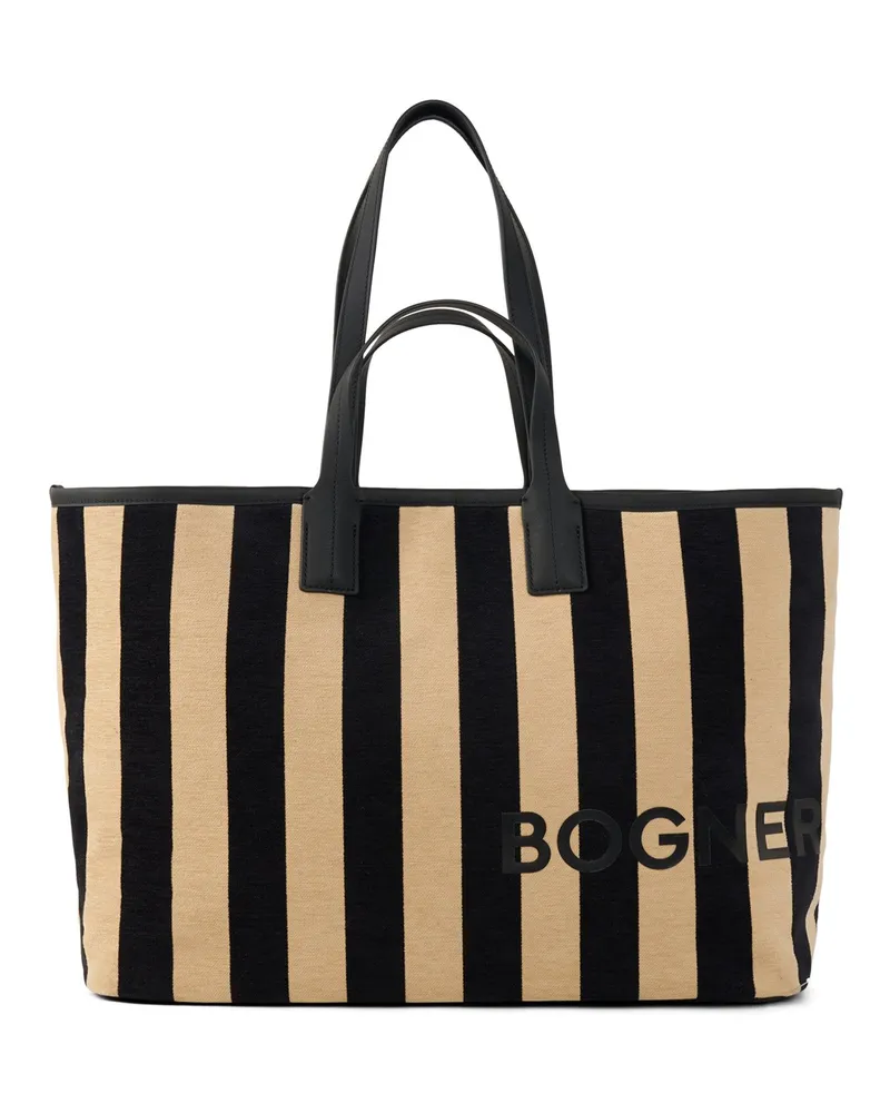Bogner Shopper Wiesen Neve Lotta für Damen - Schwarz/Beige Schwarz