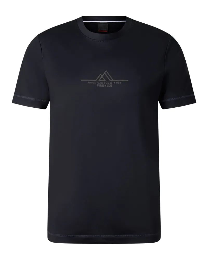 Bogner Fire & Ice Baumwoll-T-Shirt Gerad für Herren - Navy Navy