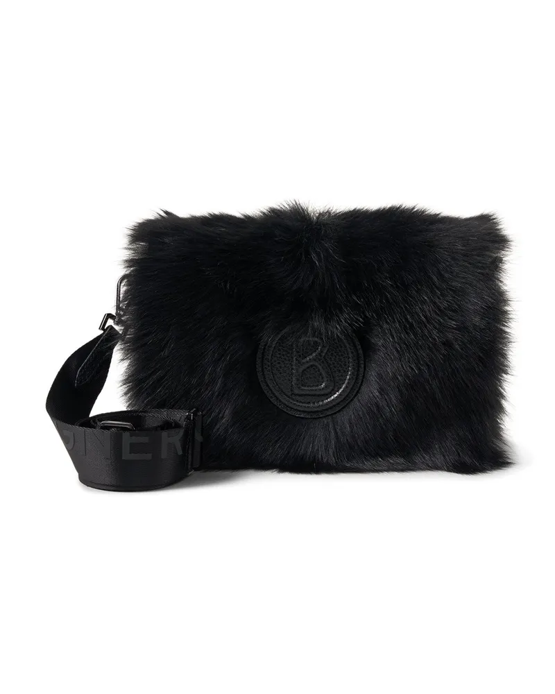 Bogner Schultertasche Choulex Snow Bar für Damen - Schwarz Schwarz