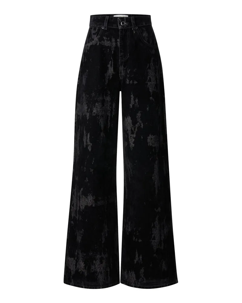Bogner Wide Fit Jeans Lizzy für Damen - Schwarz Schwarz