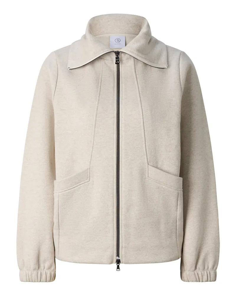 Bogner Sweatjacke Tasha für Damen - Off-White Off-white