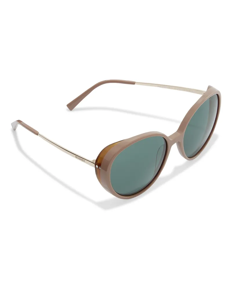 Bogner Sonnenbrille Tremblant für Damen - Beige/Gold Beige