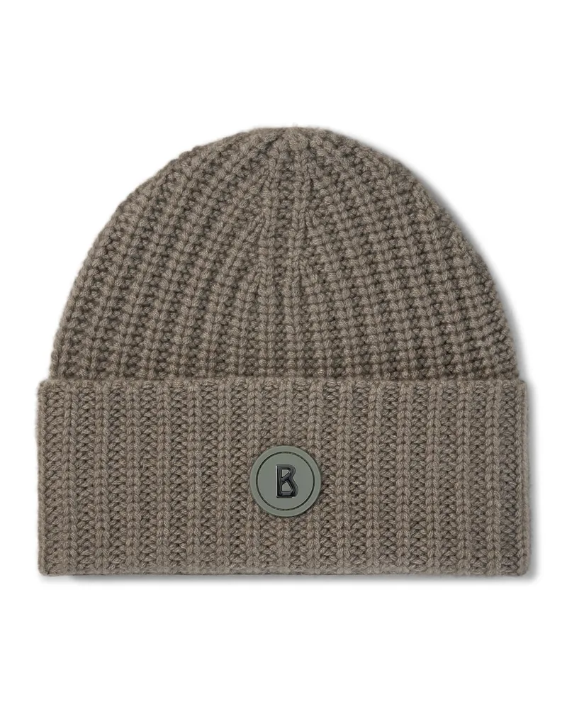 Bogner Kaschmir-Mütze Kilian - Oliv Oliv