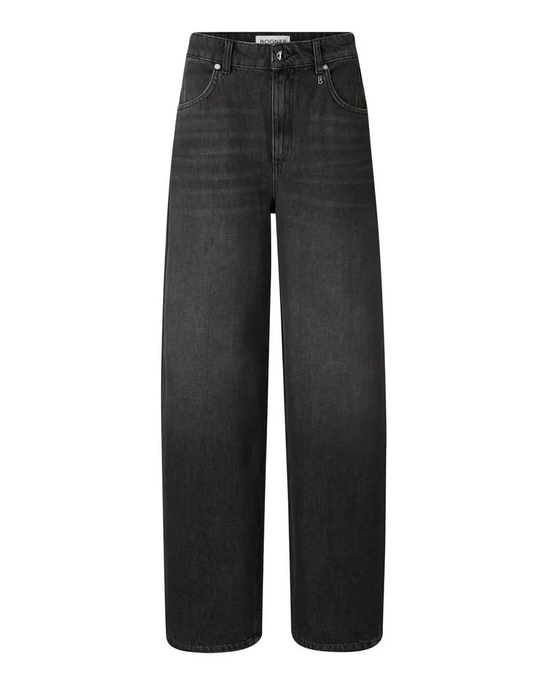 Bogner Barrel Fit Jeans Bina für Damen - Dunkelgrau Dunkelgrau