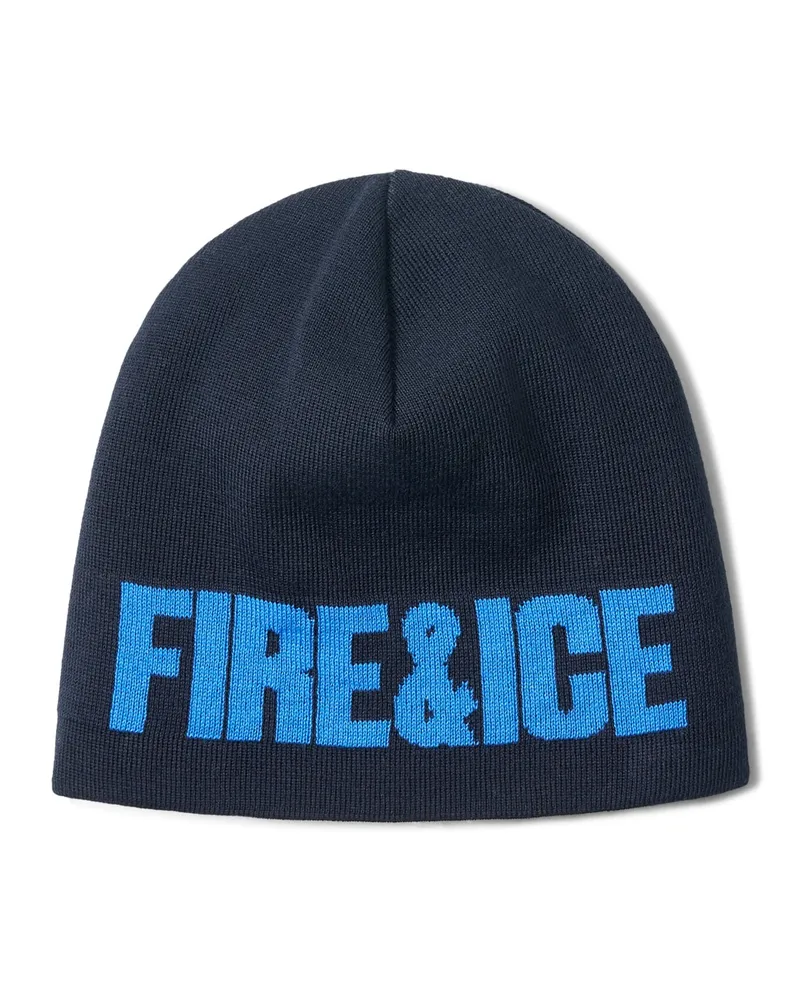 Bogner Fire & Ice Schurwollmix-Mütze Jamie für Herren - Navy/Blau Navy