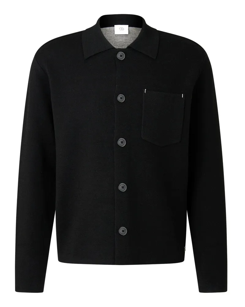 Bogner Strickjacke Olaf für Herren - Schwarz Schwarz