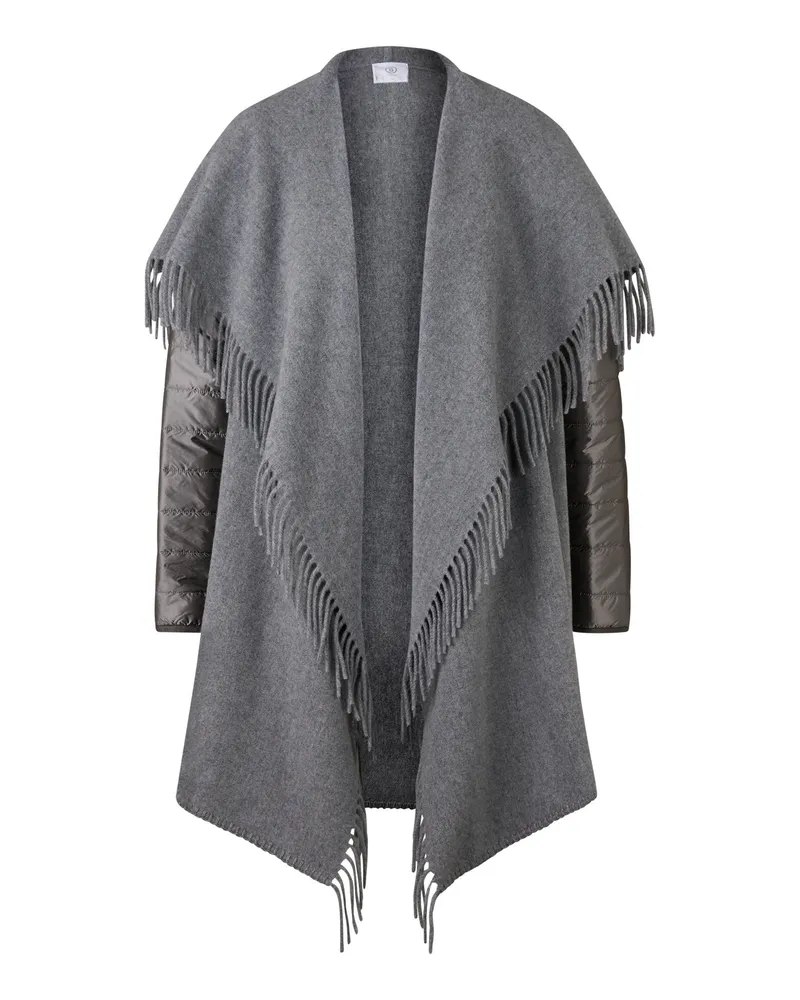 Bogner Poncho North für Damen - Grau Grau