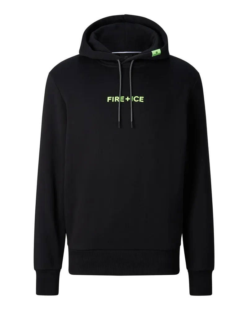 Bogner Fire & Ice Baumwoll-Hoodie Covell für Herren - Schwarz Schwarz