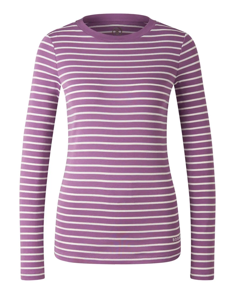 Bogner Longsleeve Louna für Damen - Lila/Weiß Lila