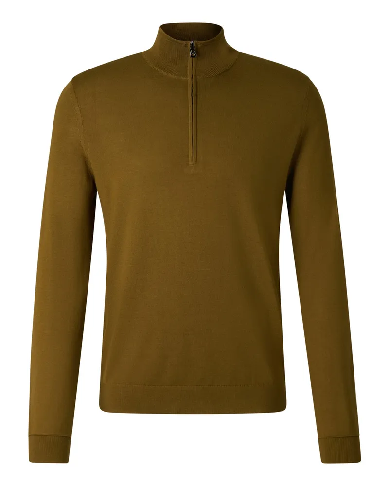 Bogner Schurwoll-Troyer Ouri für Herren - Oliv Oliv