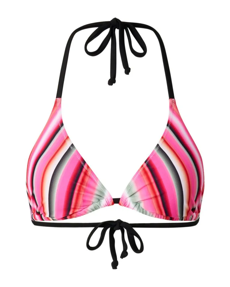 Bogner Fire & Ice Triangel Bikini-Top Gaby für Damen - Pink/Eukalyptus Pink