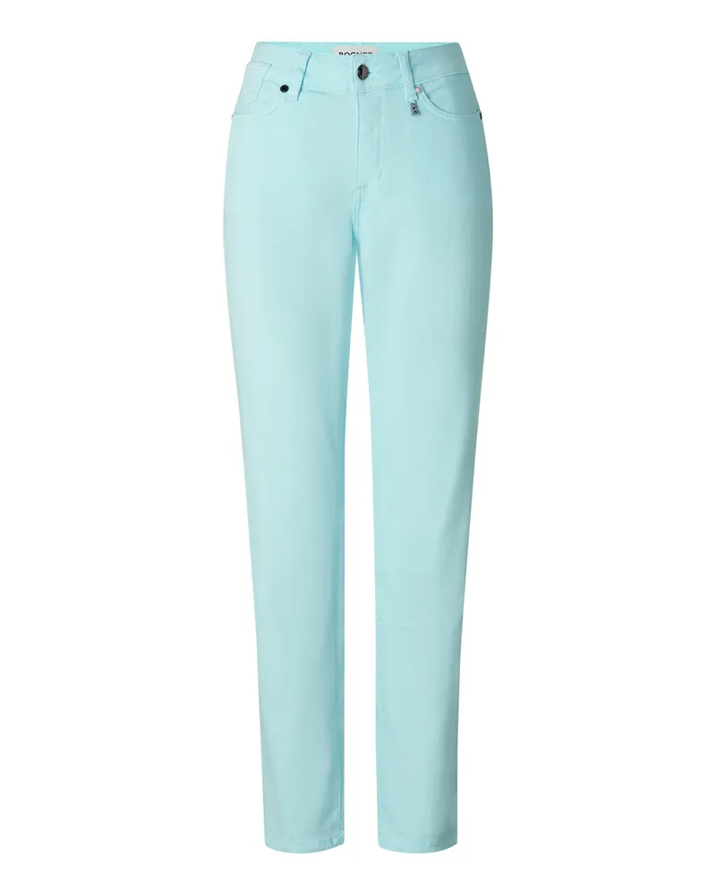 Bogner 7/8-Slim Fit Jeans Julie für Damen - Cyan-Blau Cyan-blau