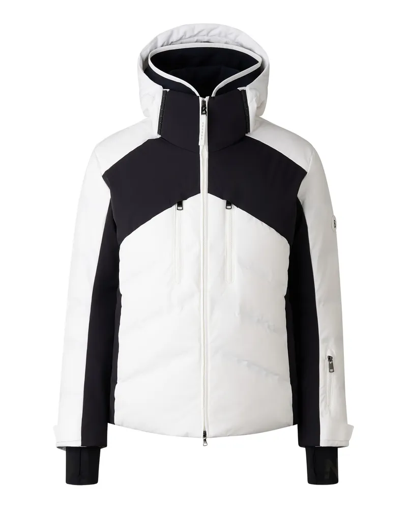 Bogner Skijacke Jervis für Herren - Weiß/Schwarz Weiß