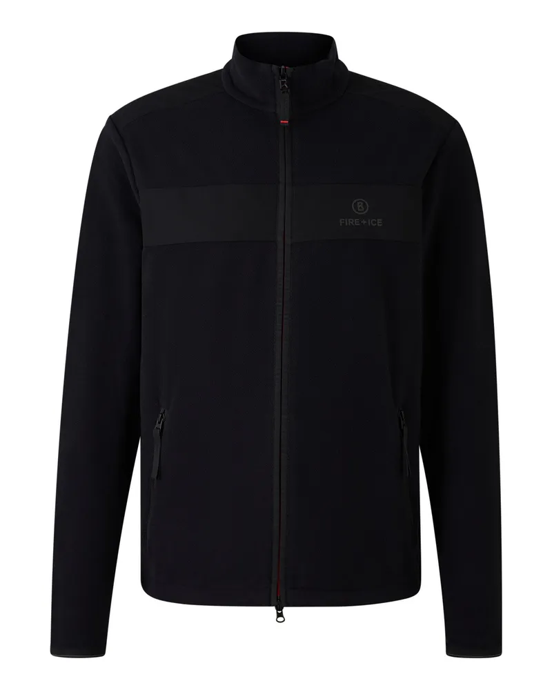 Bogner Fire & Ice Fleece-Midlayer Josh für Herren - Schwarz Schwarz
