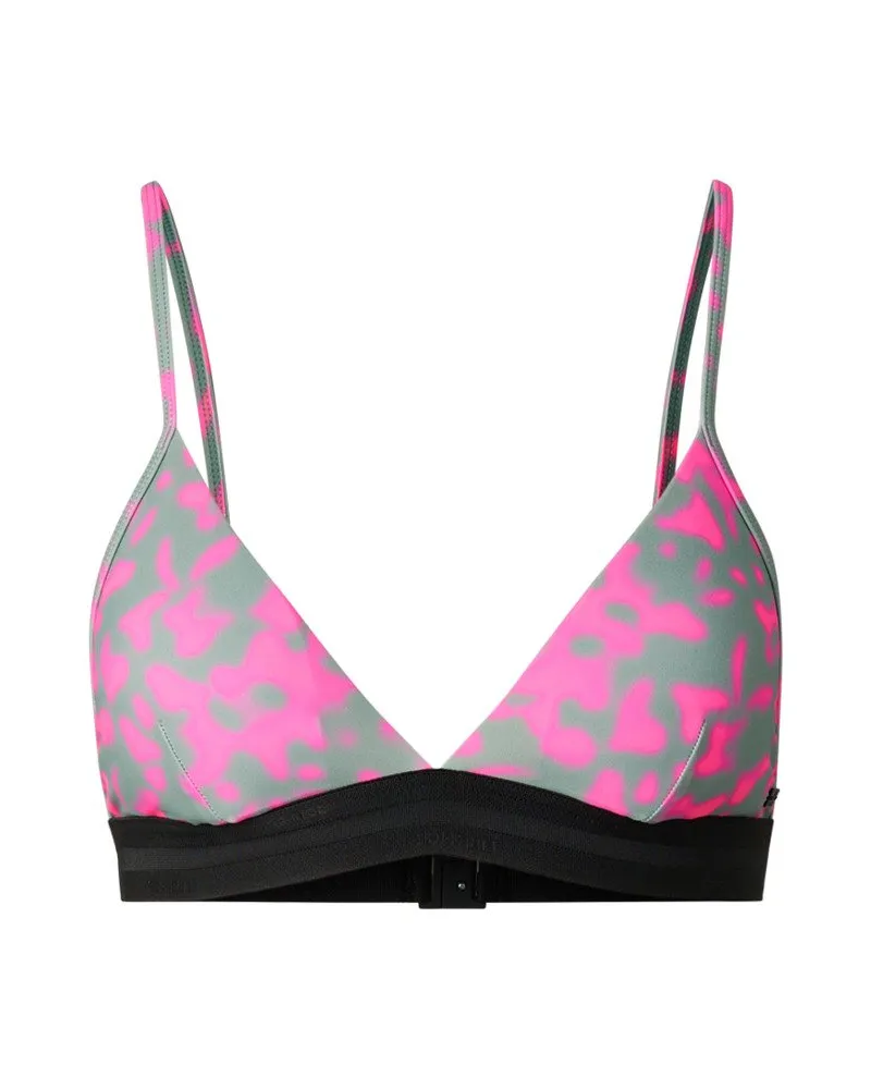 Bogner Fire & Ice Bikini-Top Hanka für Damen - Eukalyptus/Pink Eukalyptus