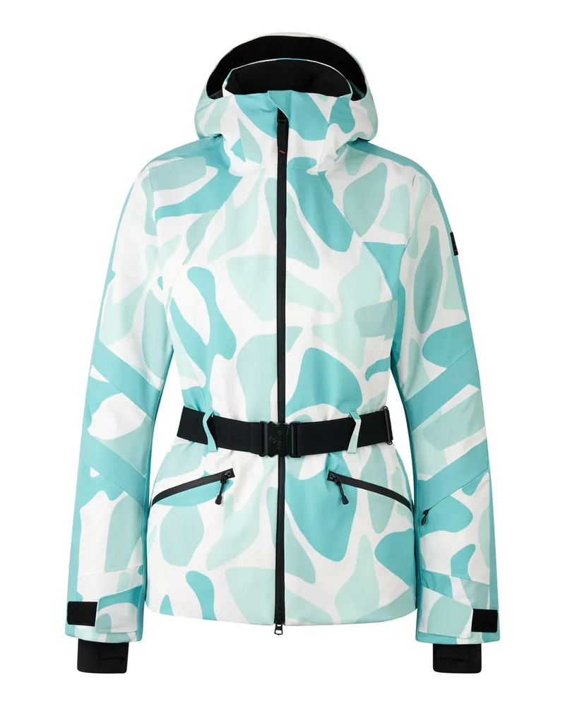 Bogner Fire & Ice Skijacke Moia für Damen - Eisblau/Weiß Eisblau