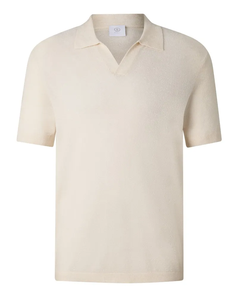 Bogner Strick-Polo-Shirt Finn für Herren - Off-White Off-white