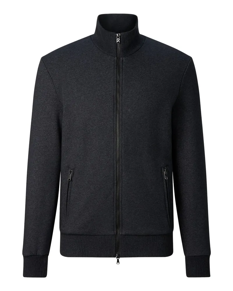 Bogner Fleecejacke Winston für Herren - Anthrazit Anthrazit