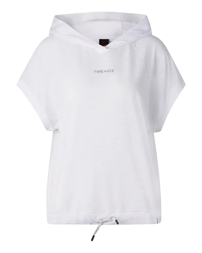 Bogner Fire & Ice Hoodie-Shirt Damia für Damen - Weiß Weiß
