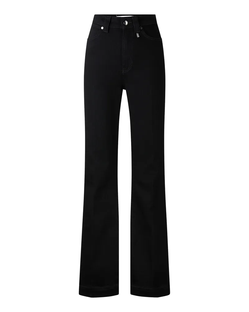 Bogner Flared Fit Jeans Julie für Damen - Schwarz Schwarz
