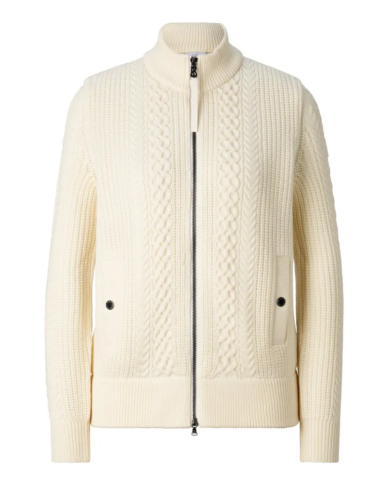 Bogner Strick-Steppjacke Zamila für Damen - Off-White Off-white