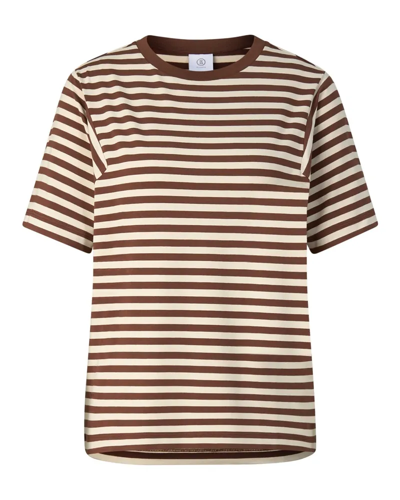 Bogner T-Shirt Raya für Damen - Braun/Sand Braun
