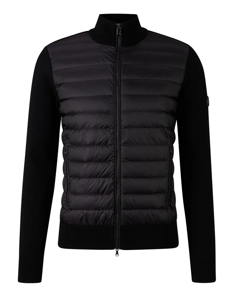 Bogner Hybrid-Strickjacke Zisco für Herren - Schwarz Schwarz