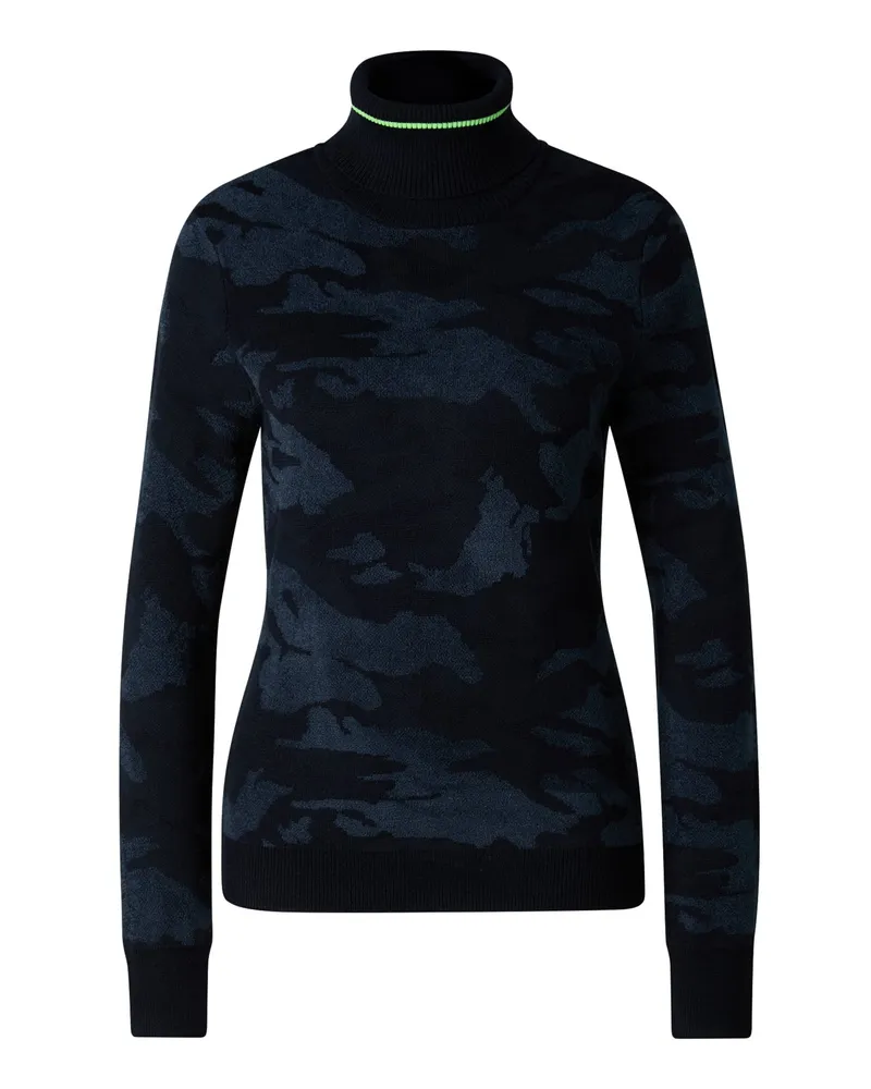Bogner Fire & Ice Wollmix-Rollkragenpullover Maira für Damen - Navy Navy