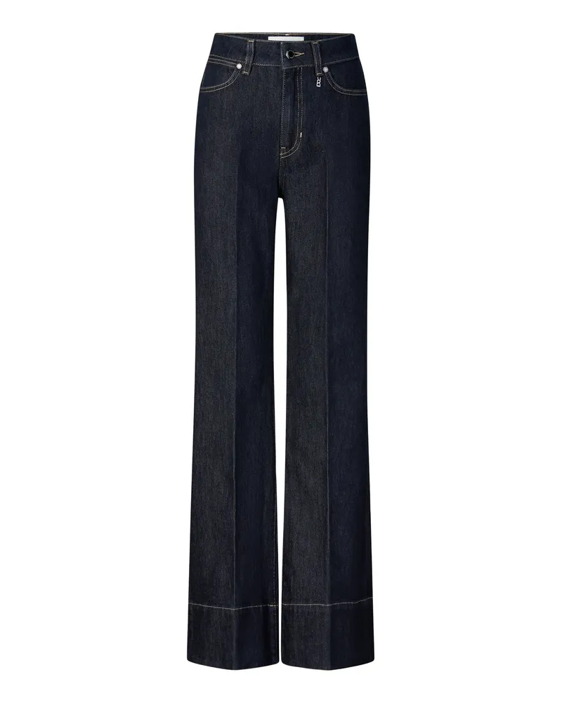 Bogner Flared Fit Jeans Devin für Damen - Dark Denim Blue Dark