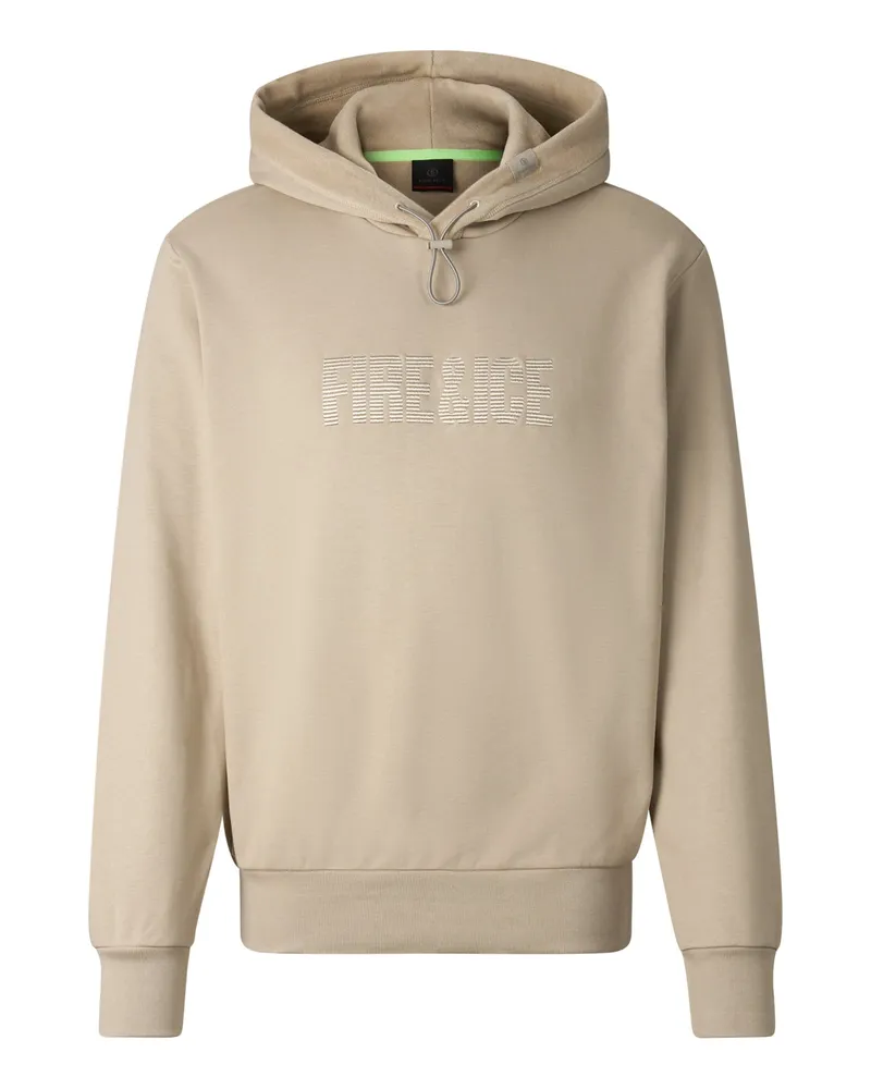 Bogner Fire & Ice Baumwoll-Hoodie Kristan für Herren - Beige Beige