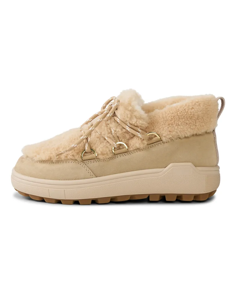 Bogner Low Boots Chamonix mit Spikes für Damen - Beige Beige
